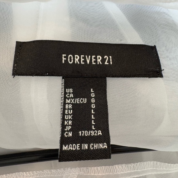 Forever 21 Sheer Long Jacket - Picture 12 of 12